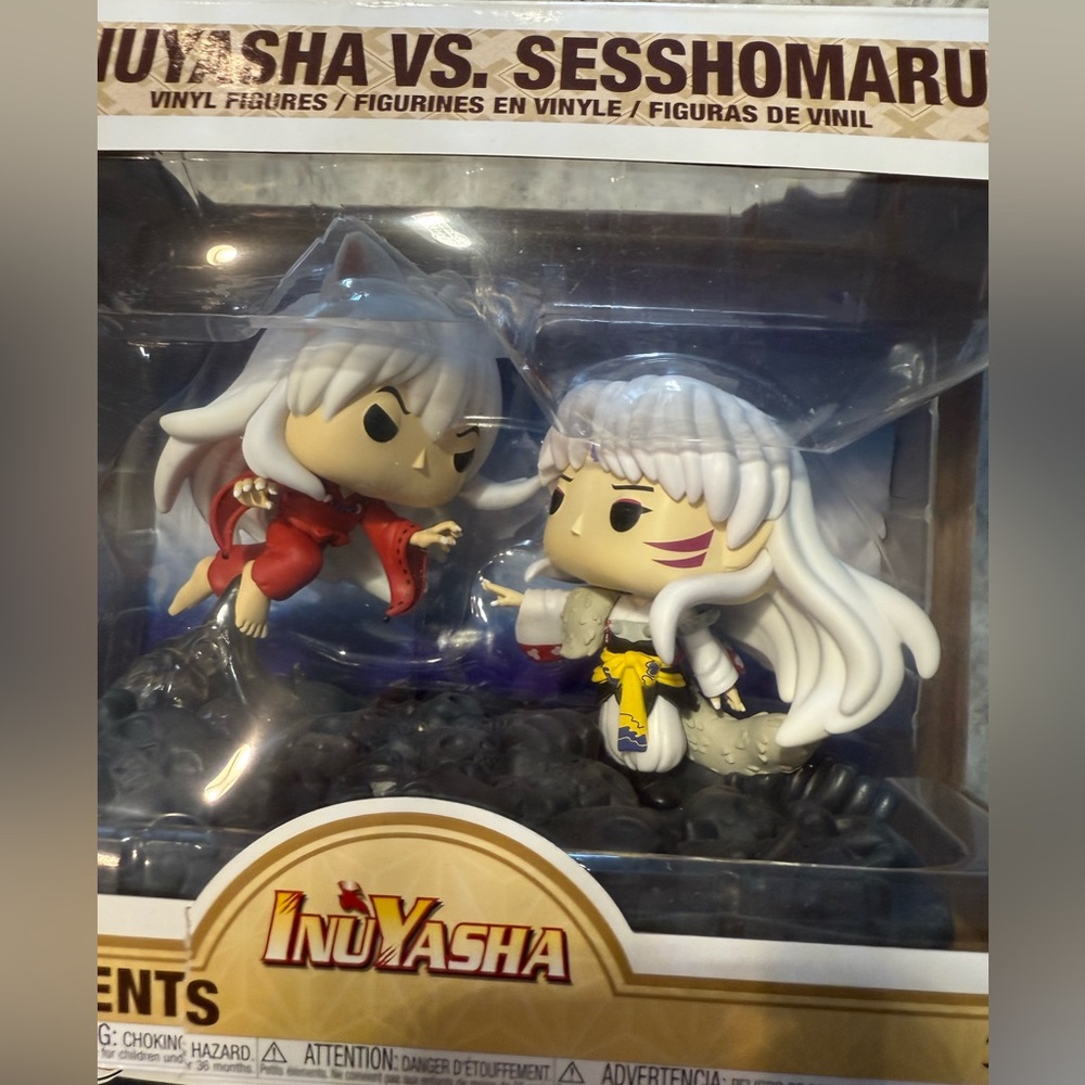 INUYASHA VS SESSHOMARU FUNKO POP ANIME MOMENTS ANIMATION #772